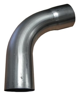 Bocht Zink - Rond - Getrokken - Diam 100 mm - 72 gr