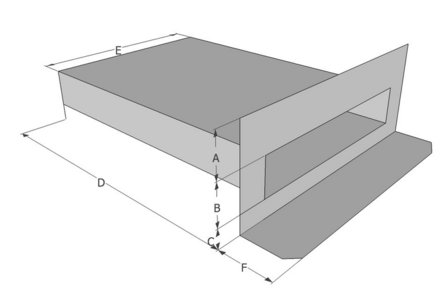 Spuwer Aluminium - Model Haaks 2