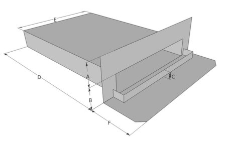 Spuwer Aluminium - Model Haaks 3