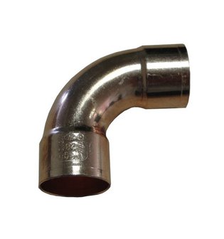 Bocht Koper - Diam 22 mm - Soldeerfitting - 90 gr