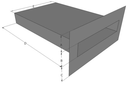 Spuwer PVC - Model Haaks 1