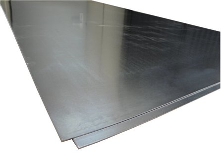 Plaat Zink - 0,8 x 1000 x 2250 mm