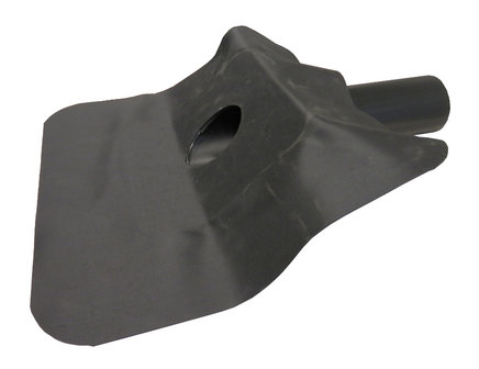 Kiezelbak PE-EPDM  45 gr - Diam 63 mm - Lang 30 cm