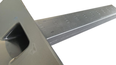 Trilago kiezelbak 45 gr - 60 x 80 mm - WPRY - plakplaat