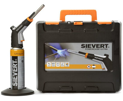 Sievert Powerjet Handbrander Compleet - incl Koffer Gaspatroon 380ml en Standaard
