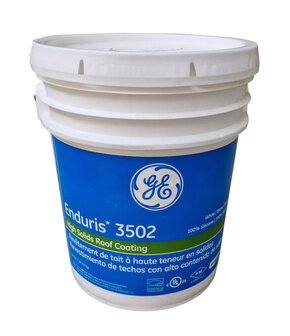 GE Enduris Witte Dakcoating Siliconen emmer 24,5 kg