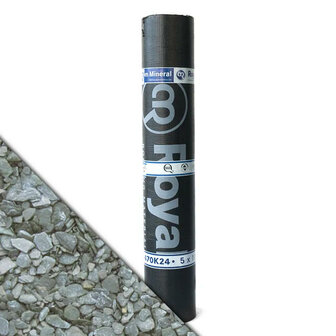 RoyalGum 470k24 grijs leislag dakbedekking plat dak rol