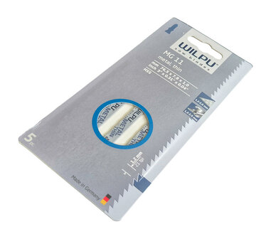 Decoupeerzaagblad T118A tbv METAAL   5st
