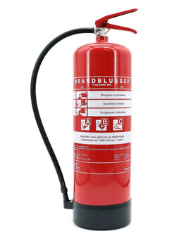 Brandblusser 12kg met nanometer
