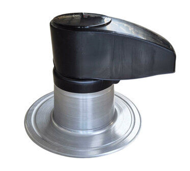 DW aluminium kabeldoorvoer 140 boven