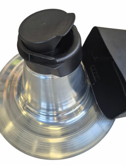 Kabeldoorvoer doorgang met stop dicht diam 125 mm