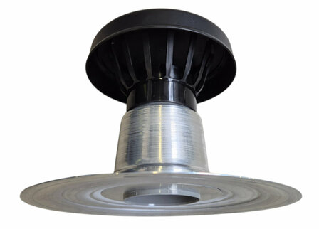 AGS Dubbelwandige Ontluchting diam 90 mm - Mof