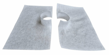 SolidProof Polyester vlies Manchet diam 80 - 2 delen open