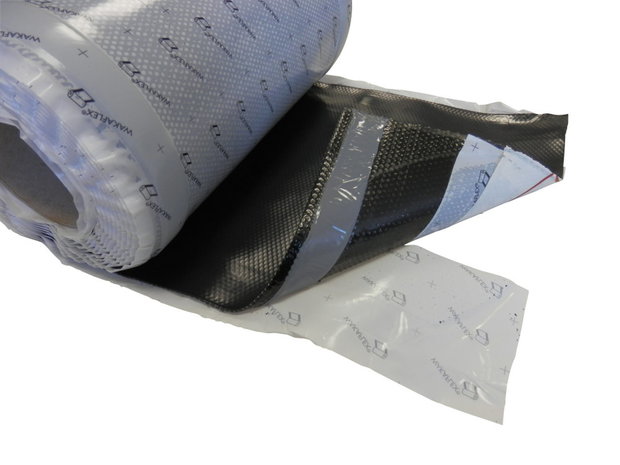 Wakaflex Antraciet 18 cm x 5 mtr