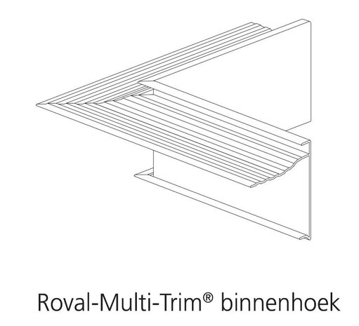 Roval Multi-trim Binnenhoek 60 mm