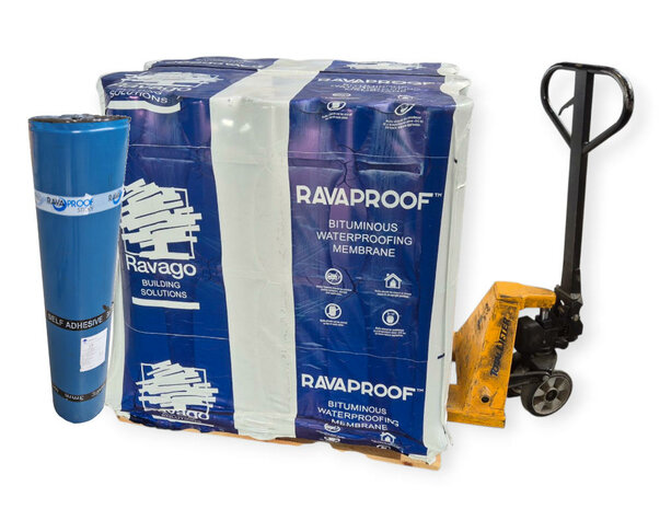 Pallet actie - Ravago Ravaproof Sticky zelfklevende Onderlaag dakbedekking