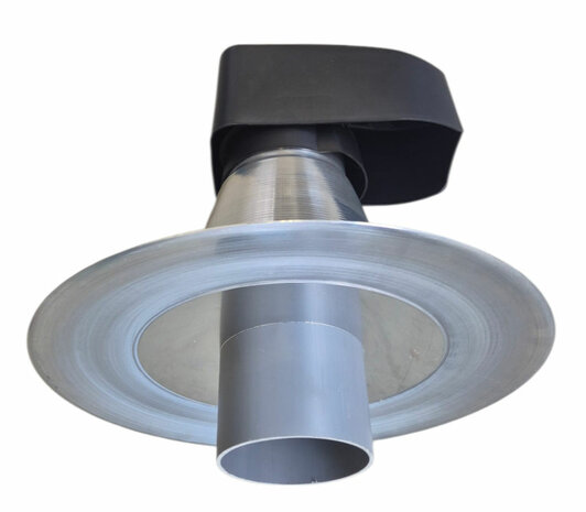 Isolatie van Dubbelwandige kabeldoorvoer - Onderzijde