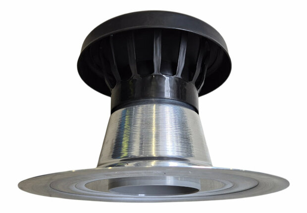 AGS Dubbelwandige Ontluchting diam 160 mm - Mof