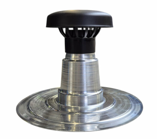 AGS Dubbelwandige Ontluchting diam 75 mm - PP kap 