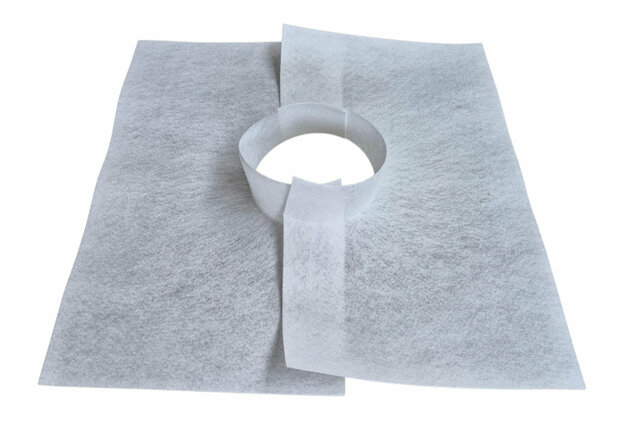 SolidProof Polyester vlies Manchet diam 110 - 2 delen dicht