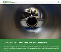 NMD Nationale Milieu Database noemt AGS ECO-Afvoeren® als voorbeeld voor beste milieuprestatie