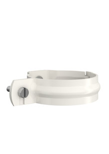 Lindab HWA Buis Beugel SHFS - Met draadbout 100mm - Diam 87 mm - Kleur Antiek Wit  001