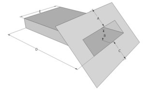 Spuwer Aluminium - Model Schuin 1