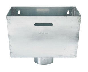 Vergaarbak Breed Trapezium - Zink - diam. 80 mm